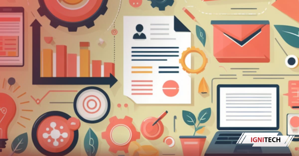 Visualization of the core elements of effective body copy, including clear promise, benefits, social proof, structure and calls to action that work together to increase conversions